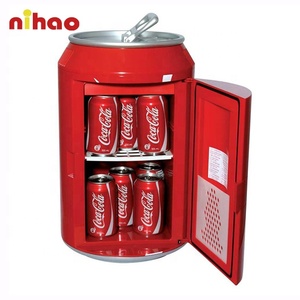 Mini-réfrigérateur portable rond personnalisé de haute qualité pour canettes, idéal pour l'intérieur et l'extérieur, parfait pour la promotion - Product Image 1