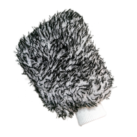 Gants en velours corail double face, éponge de lavage de voiture en microfibre, nettoyage efficace de la voiture, vente en gros
