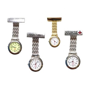 Good Selling Hospital Fashionable Metal Nurse Pocket Watch Pin <b>Clip</b> Hanging Design - Product Image 6