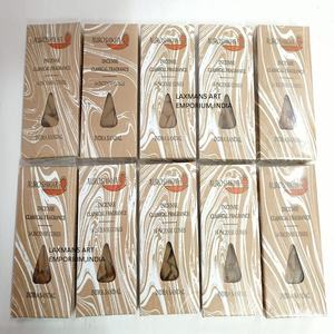 Conos de Incienso Perfumados Auroshikha, Enrollados a Mano, Paquete de 10 g, Exportador Mayorista de la India, Conos de Incienso Auroshikha - Product Image 2