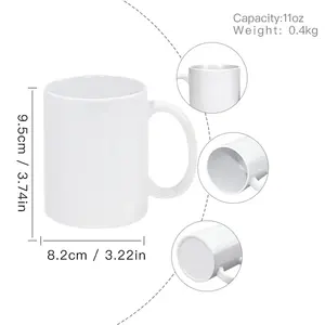 Fábrica Atacado Custom Logo Package Cup 11oz Colorido Straight Ceramic Mug Alta Qualidade Porcelana Cerâmica Chá Canecas De Café