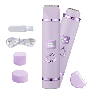 Rasoio Elettrico 2-IN-1 per Viso e Corpo, Epilatore Ricaricabile Indolore per Donne, Rimozione Permanente dei Peli - Product Image 1