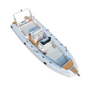 Bateau en fibre de verre White Adventure Quest 860 cm certifié CE Hypalon Deep V Vente chaude - Product Image 4