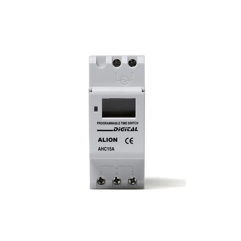 Alion Ahc15a Programmeerbare Timer Digitale Elektrische Tijdschakelaars Elektrische Wekelijkse Timer Schakelaar 12V 24V 48V 110V 220V-