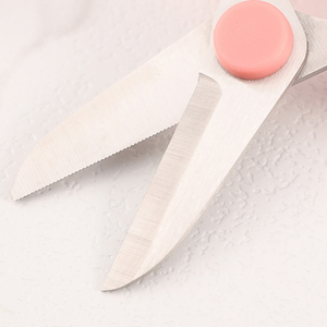 Petites cisailles de jardinage en acier inoxydable à lame dentelée, manche en plastique, coupe-plantes manuel, fournisseur de ciseaux de jardin - Product Image 4