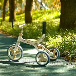 Ningbo Tolulo 3 in 1multi-function Baby Toddler Bike Ride on Toys Kids Children 3 Wheel Metal Tricycle