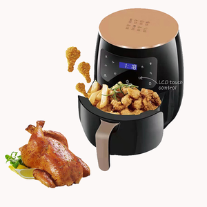 มีสินค้าในสต็อก เตาอบลมร้อนอเนกประสงค์ 6 ลิตร เตาอบพิซซ่าไฟฟ้า เครื่องทำพิซซ่า เตาอบลมร้อน - Product Image 5