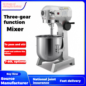 Robot pâtissier multifonctionnel haute capacité avec pétrin planétaire et vitesse réglable pour pain et baguette, 60 litres - Product Image 3