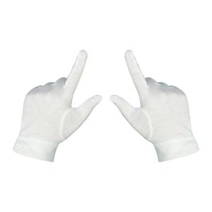 Gants de sécurité standard en coton avec poignet élastique, non stériles, sans poudre, réutilisables, pour travaux légers - Product Image 5