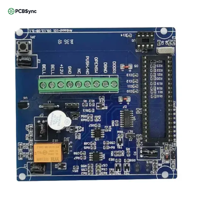 AGV Magnetic Strip Navigation PCB Board Hall Sensor Array Controller PCBA