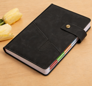Academic <b>A5</b> Logo Customized Notepad PU Leather Diary Note Book Custom Elastic Band Hardcover Journal <b>Notebook</b> Planner - Product Image 4
