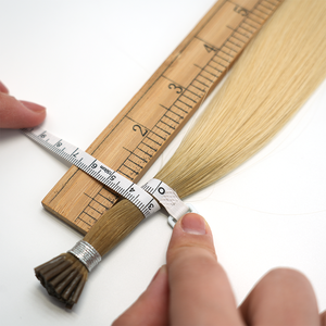 Spedizione Rapida, Extension di Capelli Umani 100% Biondi, Ondulati o Lisci, Invisibili, Vergini, Remy, I-Tip, <span class=keywords><strong>K</strong></span>-Tip, Fornitore di Capelli Brasiliani - Product Image 4