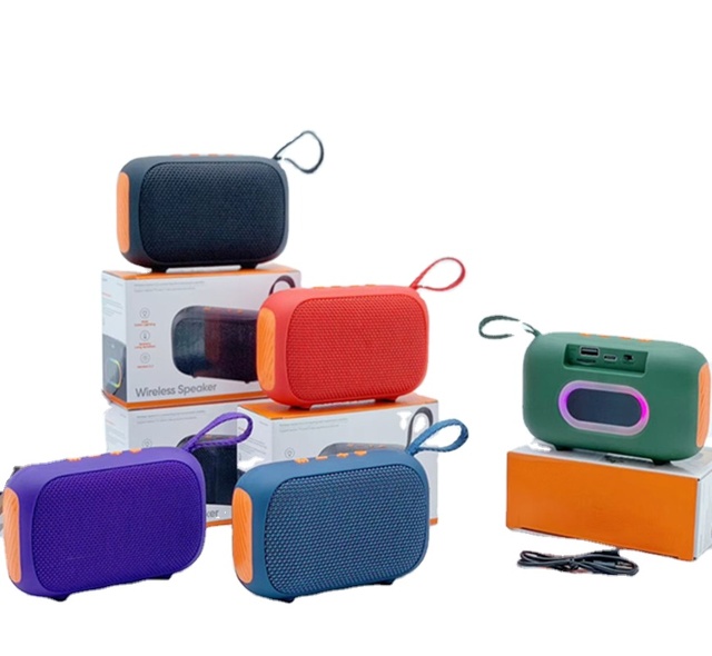 M28 LED Light Portable BT Speakers Outdoor 5.4 Mini Oxford Loudspeaker Wireless Column 3D Music Player Surround Hifi Sound Box
