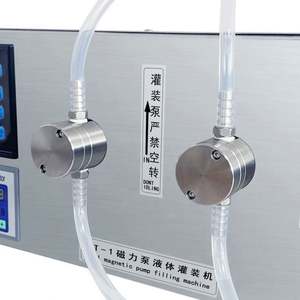 Máquina de Llenado de Líquidos con Bomba Magnética de Doble Cabezal, 2 Boquillas, Pedal, para Perfume, Agua, Aceite, Jabón, Detergente - Product Image 4