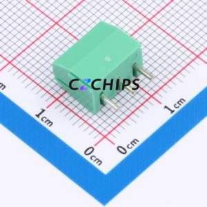 MX350-3.5-03P-GN01-Cu-Y-A Screw Terminal Block Through hole Component (THT),P=3.5mm Connector 1x3P 3.5mm Green Through Hole - Product Image 2