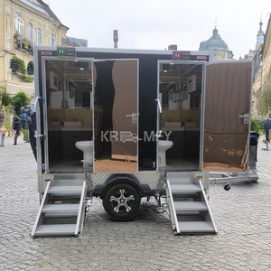 Baño Modular Portátil de Lujo en Contenedor Móvil, Remolque de Baños Portátiles, 2025 - Product Image 4