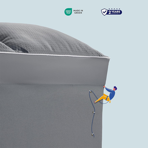 Masaj özelliği ile en çok satan ekstra kalın gömme yatak <span class=keywords><strong>Topper</strong></span> destek çıkarılabilir kapak ve derin cepler katlanır Mat formu - Product Image 3