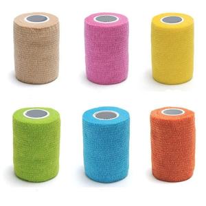 ضمادة مرنة لاصقة مقاومة للماء بالجملة، ضمادة بيطرية غير منسوجة - Product Image 3
