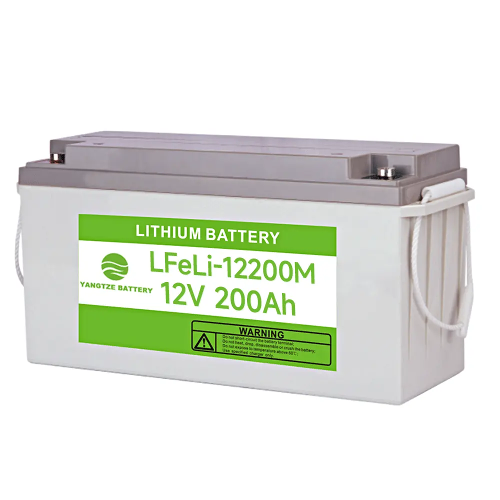 Lifepo4 24V 48v 100ah batteria al litio 12v 200ah Powerwall batteria solare