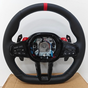 Volante Deportivo LCI de Cuero Mejorado para <span class=keywords><strong>BMW</strong></span> F10 F22 F30 F33 F80 M4 F82 G05 G20 G30 G42 540i - Product Image 2