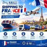 Tarifs d'expédition ZHTX Logistics, service de messagerie FBA porte-à-porte France Europe, fret aérien et maritime LCL, agent de fret express, transitaire Chine