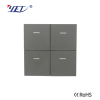 YET2137 Control Remoto de Pared de 4 Teclas con Código Variable D4 Super Copia 433M