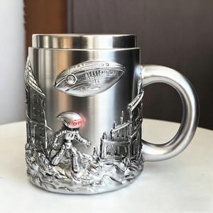 แก้วมัคธีมไซไฟสร้างสรรค์ข้ามพรมแดน แก้วมัคเทคโนโลยี แก้วกาแฟ แก้วเบียร์ ของที่ระลึกจากภาพยนตร์ แก้วมัค สแตนเลส - Product Image 3