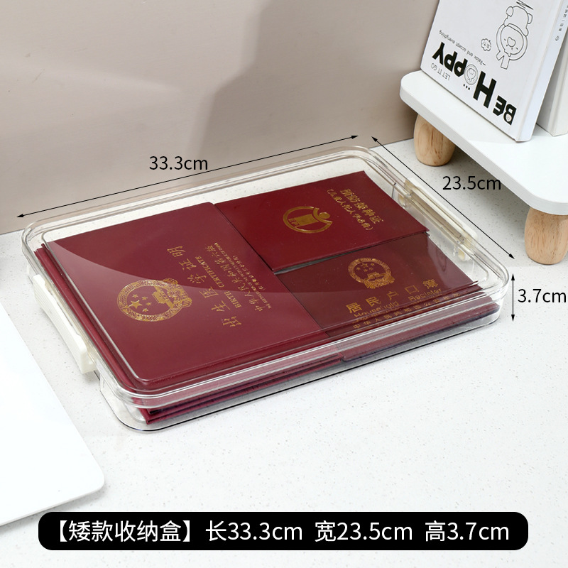 Low storage box