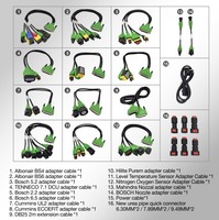 Scanner de diagnostic professionnel SCR803 pour système SCR, test tout-en-un de la pompe à urée, du capteur NOx, de la température et du niveau des gaz d'échappement