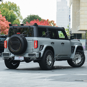 Kit de Carrocería para <span class=keywords><strong>Ford</strong></span> <span class=keywords><strong>Bronco</strong></span>, Estilo MSY, Fibra de Carbono, Lip Delantero, Alerón Trasero, Capó, Difusor Trasero, Faldones Laterales, Pasos de Rueda - Product Image 3