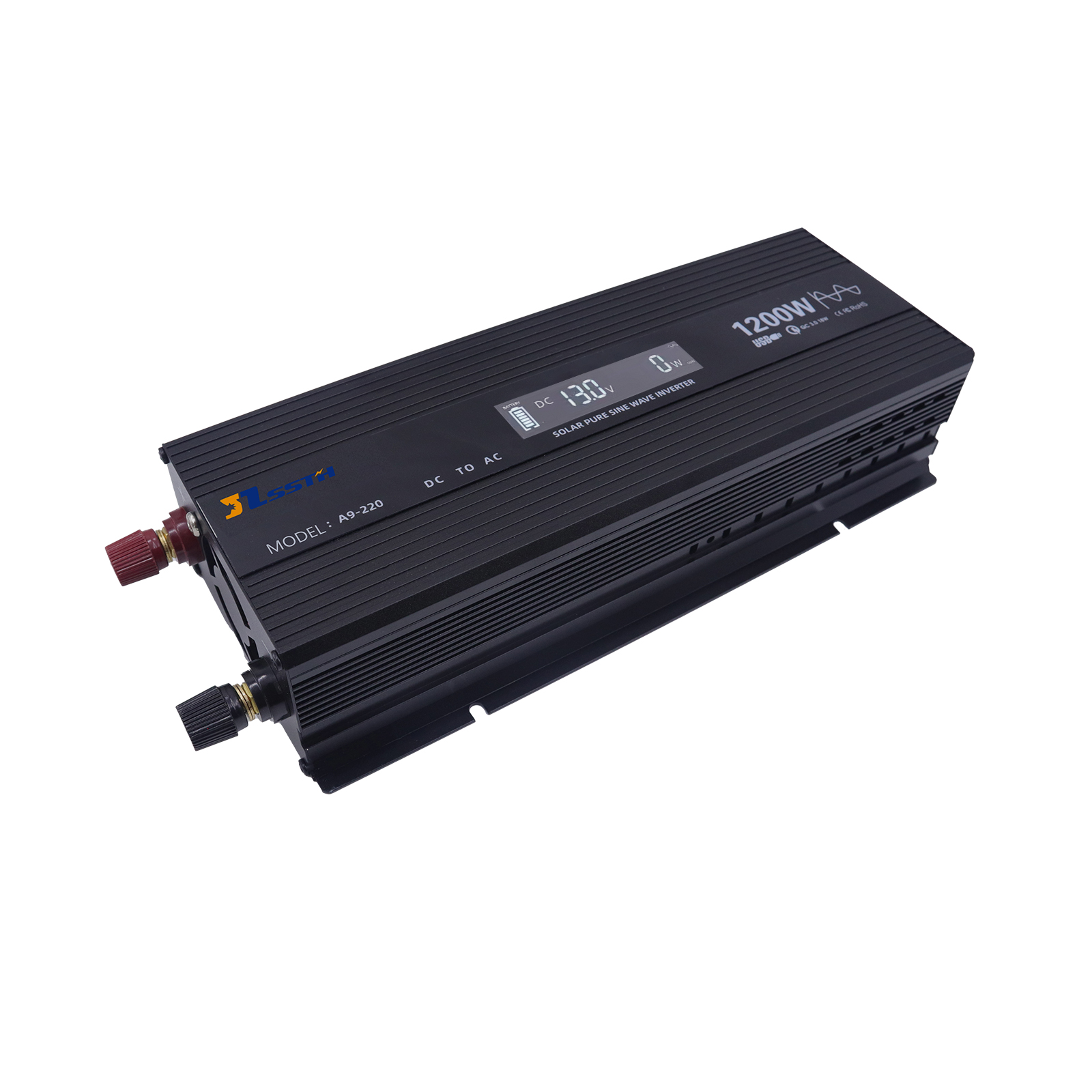 2400 Вт пиковый солнечный инвертор 1200 Вт DC 24V 48V AC 110V 220V автономный чистый синусоидальный кондиционер промышленный двигатель