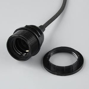 Lámpara de araña E27 para el hogar, interruptor de <span class=keywords><strong>cable</strong></span> de alimentación, 1,8 m, interruptor de luz estándar de la UE, <span class=keywords><strong>Cable</strong></span> para lámpara de escritorio, <span class=keywords><strong>enchufe</strong></span>, Base de tornillo de plástico - Product Image 3