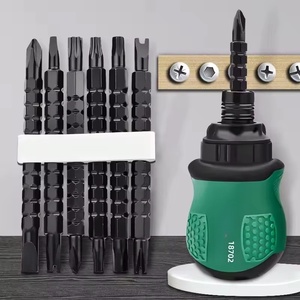 <span class=keywords><strong>Tournevis</strong></span> plat cruciforme Phillips magnétique télescopique à cliquet en acier pour électrophorèse industrielle DIY individuel - Product Image 2