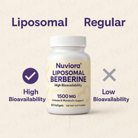 Berbérine Liposomale Personnalisée 2000mg Capsules à Haute Absorption Bien-être Métabolique Fabricant de Marque Privée