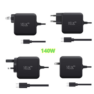 Cargador Universal para Portátil con Enchufe de Pared AU EU UK US, PD Gan 28v 5a 140w, Cable <span class=keywords><strong>USB</strong></span>-<span class=keywords><strong>C</strong></span>, <span class=keywords><strong>Adaptador</strong></span> para Lenovo 	 Samsung, <span class=keywords><strong>Apple</strong></span>, Macbook, HP, Dell - Product Image 1