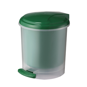 Hot Selling 5L Round Plastic Dustbin with Inner Bucket Bathroom Trash Can Withlid <strong>Small</strong> <strong>Pedal</strong> Waste <strong>Bin</strong> - Product Image 1