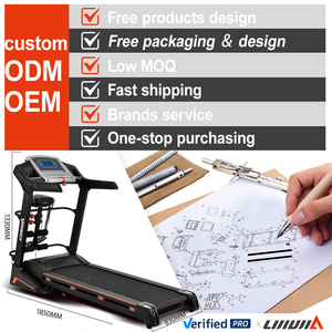 <span class=keywords><strong>Tapis</strong></span> roulant électrique semi-commercial Lijiujia, populaire, <span class=keywords><strong>pliable</strong></span>, avec amortissement des chocs, pour salle <span class=keywords><strong>de</strong></span> sport - Product Image 3