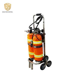 लंबी ट्यूब फायरफाइटिंग श्वासयंत्र के साथ नया ट्रॉली वायु श्वसन तंत्र - Product Image 1