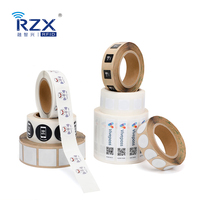 NFC-Tag-Aufkleber NFC-Chip programmier barer variabler URL-Druck Logo QR-Code NFC-Aufkleber