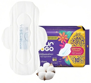 Cotton Hữu Cơ Của Phụ Nữ Vệ Sinh Khăn Ăn Miếng Đệm Quần Lót Thoáng Khí Lót Mẫu Miễn Phí Bán Buôn Cho Trung Đông - Product Image 3