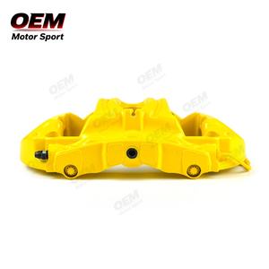 Étrier de frein haute performance simple GT3 Series pour Mercedes-Benz Classe C W205, 6 pistons, jaune, avant/arrière, remplacement neuf, garantie 1 an - Product Image 5