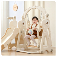 Juego de Equipos de Juego Infantiles de Plástico Colorido No Tóxico para Interiores, Columpio Colgante para Bebés, Cuna para el Hogar, Parque Deportivo, Material Seguro