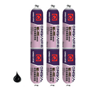 995-1 Wetterfestes neutrales Silikon dicht mittel in transparenter weißer silbergrauer und schwarzer Packung Aluminium folie für Bau zwecke - Product Image 1