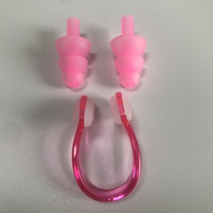 <span class=keywords><strong>Tapones</strong></span> de silicona reutilizables <span class=keywords><strong>para</strong></span> los oídos, Clip <span class=keywords><strong>para</strong></span> la nariz, cómodos y flexibles, <span class=keywords><strong>para</strong></span> nadar - Product Image 4