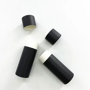 Tabung kosmetik wadah memutar/Push up tabung kemasan Kraft untuk deodoran dengan lapisan lilin di dalam jenis produk kertas