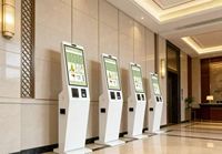 Kiosque de point de vente en libre-service de 23,6/27 pouces avec SDK, écran multi-touch 10 points pour paiement sans numéraire dans les commerces et les restaurants