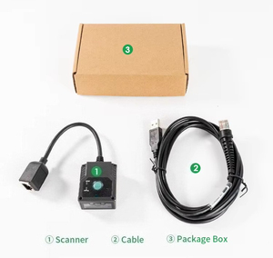 Lector <span class=keywords><strong>de</strong></span> Códigos <span class=keywords><strong>de</strong></span> Barras USB 1D <span class=keywords><strong>de</strong></span> China, Escáner <span class=keywords><strong>de</strong></span> Códigos <span class=keywords><strong>QR</strong></span> PDF417 2D para Licencias <span class=keywords><strong>de</strong></span> <span class=keywords><strong>Conducir</strong></span>, Conexión Plug & Play - Product Image 3