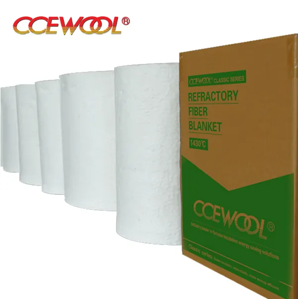 CCEWOOL दुर्दम्य सिरेमिक फाइबर उत्पाद, बिक्री के लिए सिरेमिक फाइबर कंबल