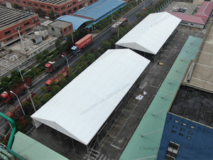 Lớn Vĩnh Viễn Không Thấm Nước Chống Cháy Nhôm Pvc Kho Lưu Trữ Marquee Lều - Product Image 5