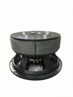 Haut-parleur de subwoofer haute puissance 21 pouces, 4 couches, aimant en ferrite 400, 200 fils, 5000W, 8 ohms, télécommande, durable, portable pour la scène